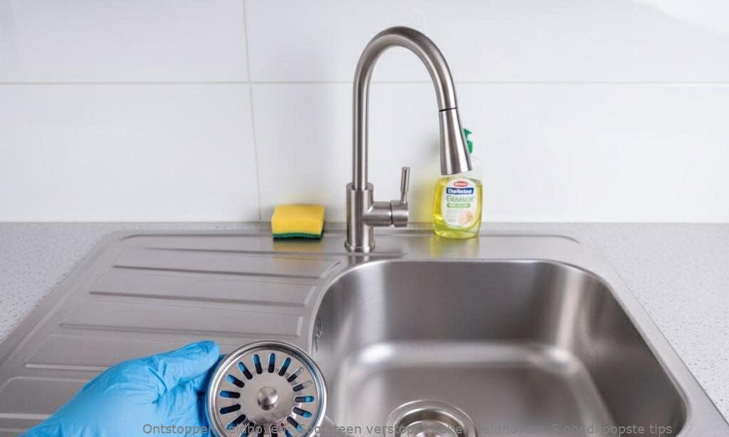 Gootsteen verstopt keuken Veldhoven: 5 goedkoopste tips